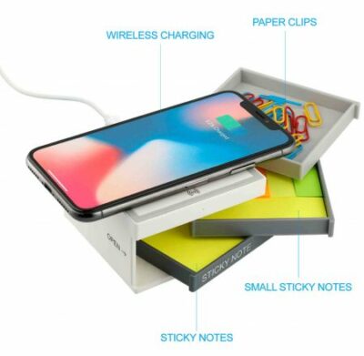 charging desk organizer